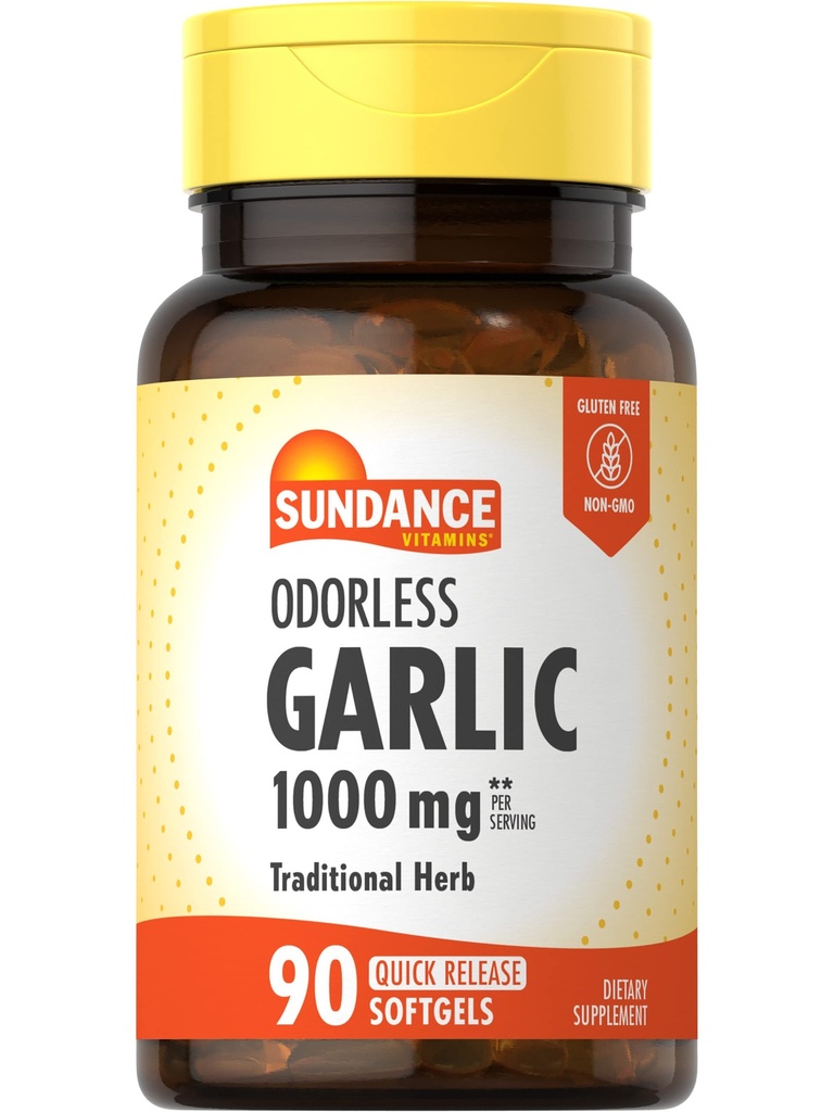 Sundance Odorless Hvidløg Softgels