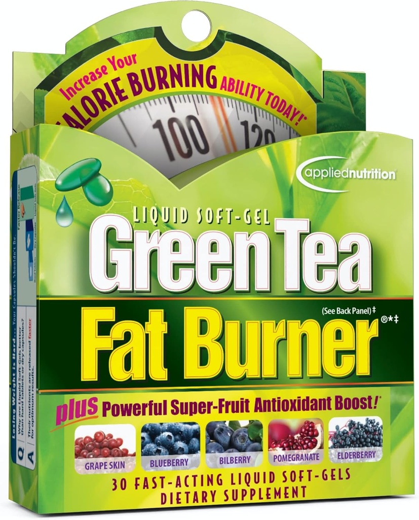 Anvendt Nutrition Green Tea Fat Burner - 30 flydende blød- Gels