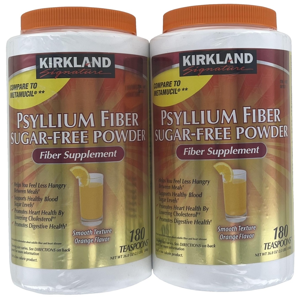 Kirkland Signature Sugar- Free Psyllium Fiber supplement pulver, 360 DosesQ