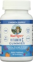 MaryRuth Organics Vitamin C Gummies • 124; supplement til immunforsvar & Samlet sundhed • 124; immunstøtte Supplement • 124; vitamin C for voksne & børn • 124; Vegan • 124; Non- GMO • 124; 60 Servering