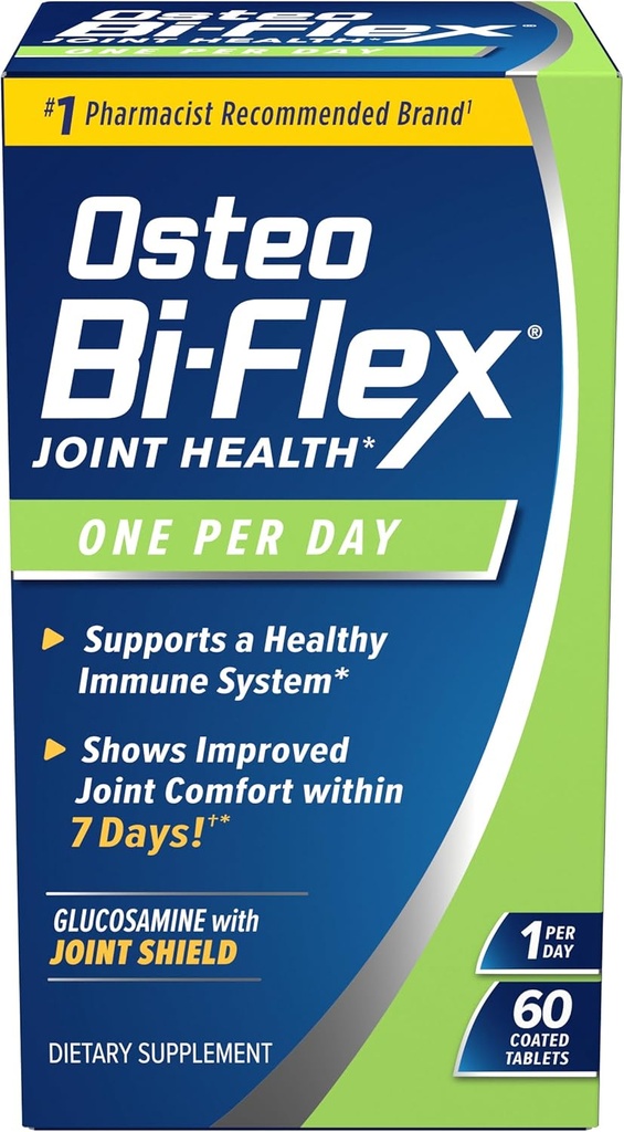 Osteo BiFlex En per dag Glucosamine fælles skjold kosttilskud, hjælper Styrke Joints, 60 Greve