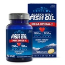 21. århundrede Alaska Wild Fish Oil Softels, 90 Greve