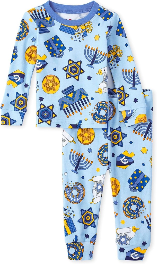 The Children 's Place Family Matching, Jul og Holiday Pajama sæt, Cotton
