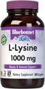 Bluebonnet L- Lysin 1000 mg kapsler, 50 Tælling