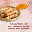 Reddy Naturals Gurkemeje Curcumin med K2 D3 og sort peber - Naturligt supplement til fælles, ben & immunforsvar - Vand- Opløseligt pulver med honning - 4.2 oz (120g)