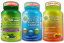 Hormonal, fordøjelses- og immunsupportbundle - DIM 200mg med BioPerine ® & Cruciferous Whole Foods + Vegan 3- in-1 Probiotic 50 Millioner CFU + Liposomal Vitamin C 1100mg med Acerola Cherry - Ingen Fylder