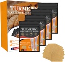 Gurkemeje Varicose Veins Behandling for ben Patch, naturligt Relieves Varicose Veins i ben og edderkopper (1 boks 48 PCS)