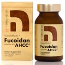 Fucoidan drevet med AHCC ® Brown Seaweed Immunity Supplement med høj renhed Organic Mekabu Mozuku Agaricus 1 flaske - 160 Vegetabilske kapsler Lavet i Japan
