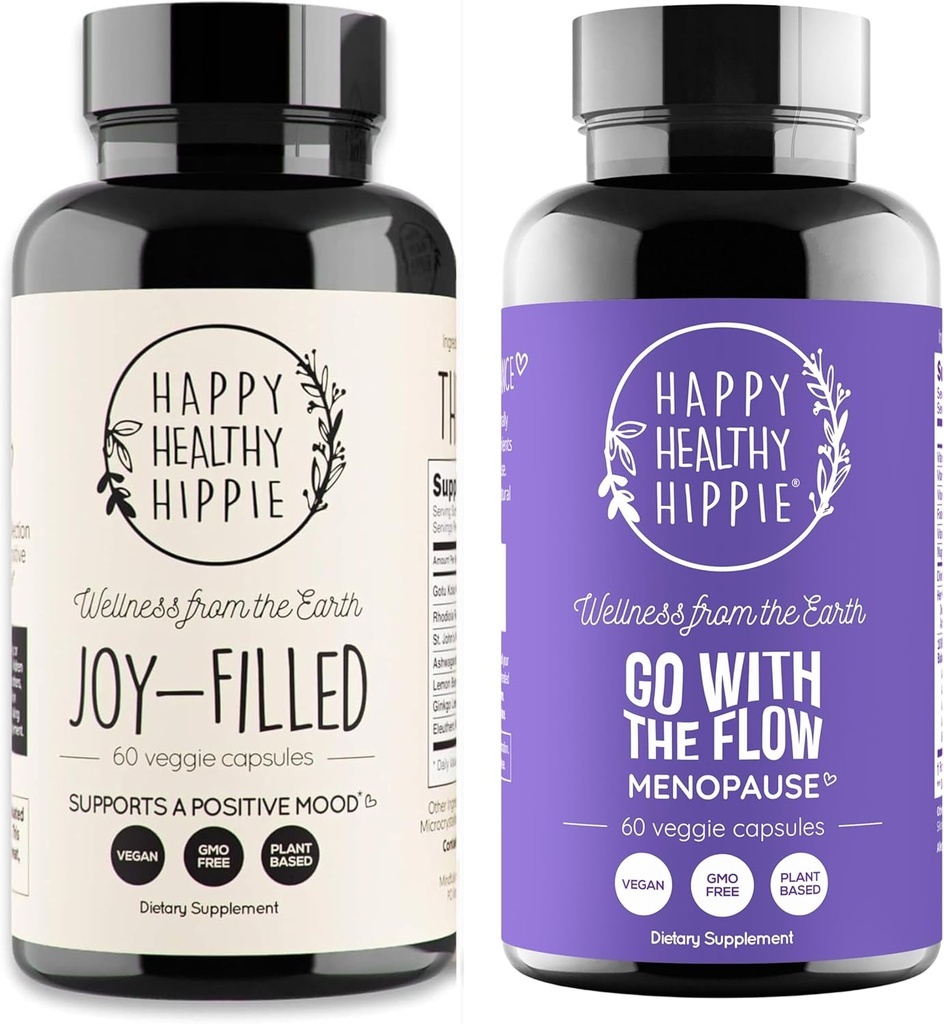 God sund Hippie Gå med Flow Menopause Support & Joy Fyldt Mood Support