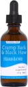 Herb Lore Cramp Bark & Black Haw Tinktur - Alkohol fri væske Herbal Menstruel Cramp supplement dråber til periode kramper, Muskelspænding & Uterine Support (2 fl oz)