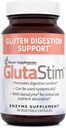 Master Kosttilskud GlutaStim - 30 Vegetabilske kapsler - Gluten fordøjelsesstøtte - Giver fordøjelsesstøtte + Gas & Bloating Relief - Vegan, Gluten Free - 30 Serveringer