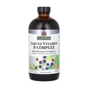 Naturens svar flydende vitamin B- complex understøtter sunde energiniveauer ekskl. 124; fremmer sund nerve funktion = 124; All- Natural Tangerine Flavor = 124; Gluten- Free & Benzoate- Free 16oz