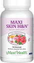 Hår Hud og negle Vitaminer til kvinder og mænd med Hyaluronsyre, Biotin, vitamin A, Probiotika - Hår Vitaminer til hårtab & vækst supplement til støttekamera, 120 Caps