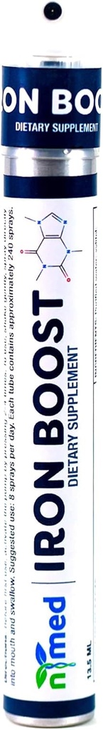Jern Boost, Ironboost, Vitamin, Mineraler, Kosttilskud i Spray