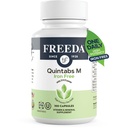 FREEDA One Daily Multivitamin Uden jern - Quintass-M Iron- Free - Kosher, Balancerede Multivitamin Kosttilskud til voksne, Mænd & Kvinders Sundhed Komplette Multivitaminer (100 kapsler)