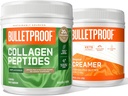 Bulletproof Unflavored Collagen Peptider Powder, 18g Protein, 17.6 Oz Downloader Original Unflavored Creamer, 2g Net Carbs, 10g Sunde Fedtstoffer fra pulveriseret MCT Olie
