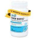 Klaire Labs SFI Health Saccharomyces Boulardii Probiotic - Acid resistent & Shelf- Stabil supplement til støtte sund Gær balance, immunforsvar & fordøjelsessygdomme - Hypoallergen, Dairy- Free (120ct)