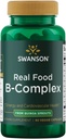 Swanson Real Food Vitamin B- Complex 60 Veg Kapsler