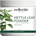 Eclectic Institute Raw Fresh Freeze- Tørret Nettle Leaf Hele fødepulver