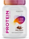 FoxyFit Protein til hende, Double Chocolate Whey Protein Powder med CLA og Biotin til en sund glød (1,85 lbs)