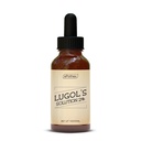 Lugol 's Solution 2% 1oz Glass Dropper Flaske. Indeholder kaliumjodid og jod, 30ml