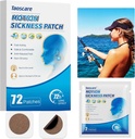 Motion Syge Patches, Sea Sygdom Patch for Cruise, Non- Drowsy, Bil / Skibe / Flyet / Amusement Park Trip Sick Relief, Rejser Essentials for børn og voksne (72 Greve)