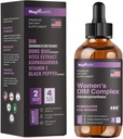 DIM Supplementet 124; med Ashwagandha, Dong Quai, Vitex Extracts, 200mg Diindolylmethan - Hormonbalance, Menopause Supplements - PMS & Antioxidant Support - Kvinder og mænd