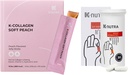 Daily Synbiotic + (30 Caps) 100B CFU, Kimchi Postbiotic & K- Collagen Soft Peach Collagen Jelly (30 Caps) - fordøjelsesbesvær og hudsundhed