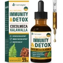 Cocolmeca Bark Immunitet & Detox Drop, Urteudtræk med Polypodium Leucotomos Sarsaparilla Milk Thistle Supplement Support Afgiftning, immunsystem, fordøjelsessygdomme. 2oz