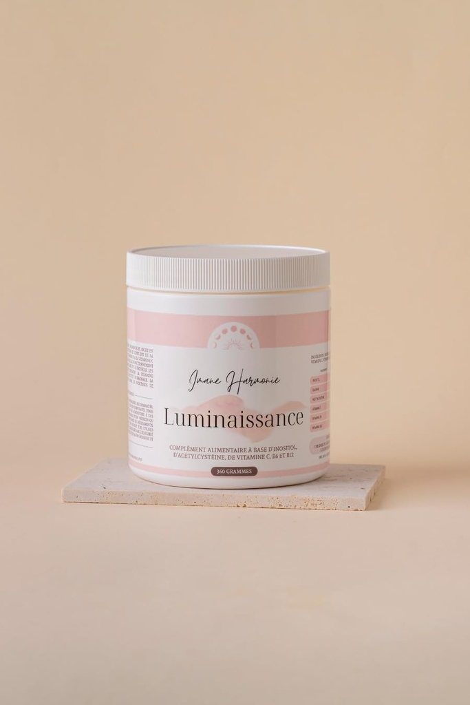Luminaissance - 4 Måneder hjælper med at genoprette hormonal balance, Relieve PCOS Symptomer og forbedre menstruation Well- Being - 360 Gram