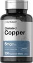Horbäach Chelated Copper Supplement 6 mg