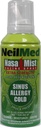 NeilMed Extra Strength NasaMist Saline Nasal Spray Drug Free Nasal Decongestant 4.2 fl oz, (pakke med 2)