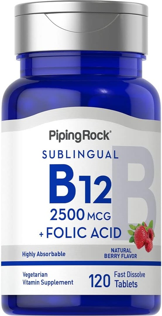 Piping Rock Vitamin B12 Sublingual