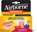 Airborne Very Berry Effervescent Tablets, 10 Count - 1000 mg C-vitamin - immuntilskud (Packaging May Vary) (pakning med 3)