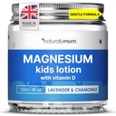 Naturlig Mor Kids Magnesium Bedtime Lotion med D-vitamin, 124; Støtte til søvn, hjerte, ben, nerve, Gut og Muscle Health