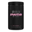 PWDRS Pre- Workout Powder, All Natural Pre Workout for Energy, Pump, Endurance & Strength, med koffein (Pink Lemonade)