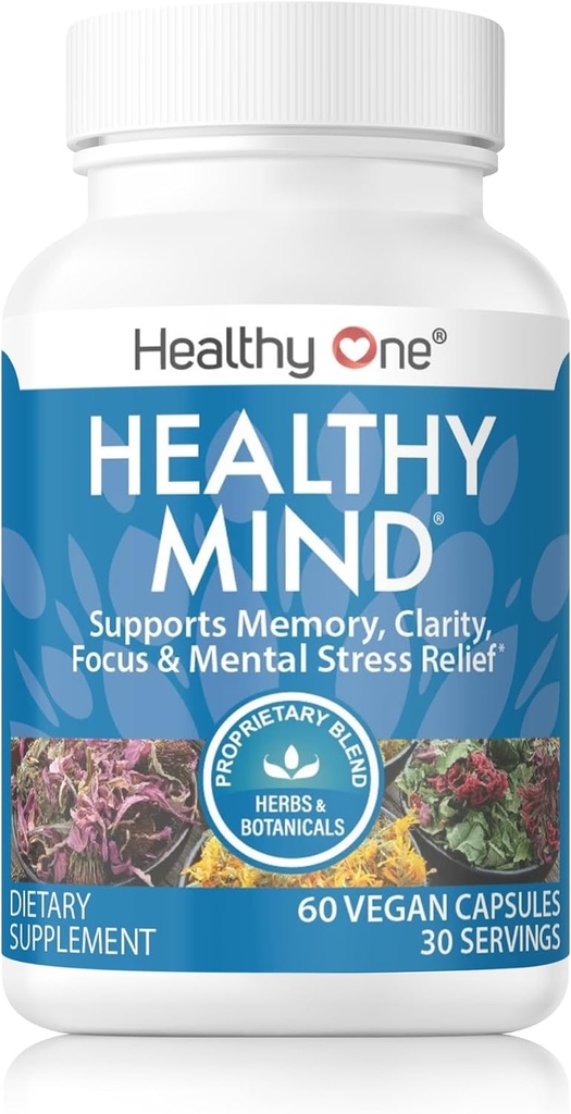 Sunde sind - Safe for Teens - Brain Fog - Kognitiv funktion - Koncentration - Fokus - Neurale optimering - Mood - Ginkgo Biloba - Ginseng - Rhodiola - Bacopa - Gotu Kola - Grøn te - 150 Greve
