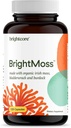 Nutrition - BrightMoss, Irish Sea Moss Capsules, Organic Sea Moss med Bladerwrack & Burdock Root Capsules, Gut Health & Immunsupport Supplement, 120 Kapsler