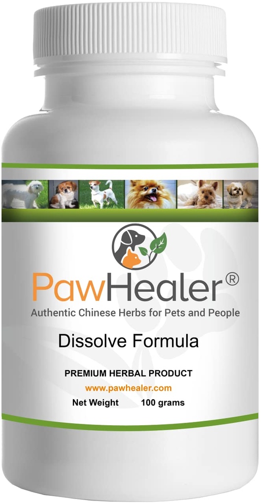 Pawhealer ® Opløs urteformel - 100 bedstemor pulver - Remedy for fede Lumps & Pumps i hunde og kæledyr...