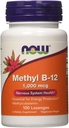Methyl B- 12, 1000mcg, 100 LOZ by Now Foods (pakke med 2)