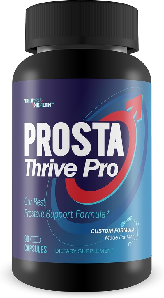 Prosta Thrive Pro - vores bedste naturlige prostata supplement - Herbal Forstørret prostata behandling - mandlige prostata kosttilskud - naturlige prostata supplement - Herre prostata sundhed vitaminer - Prostata pleje