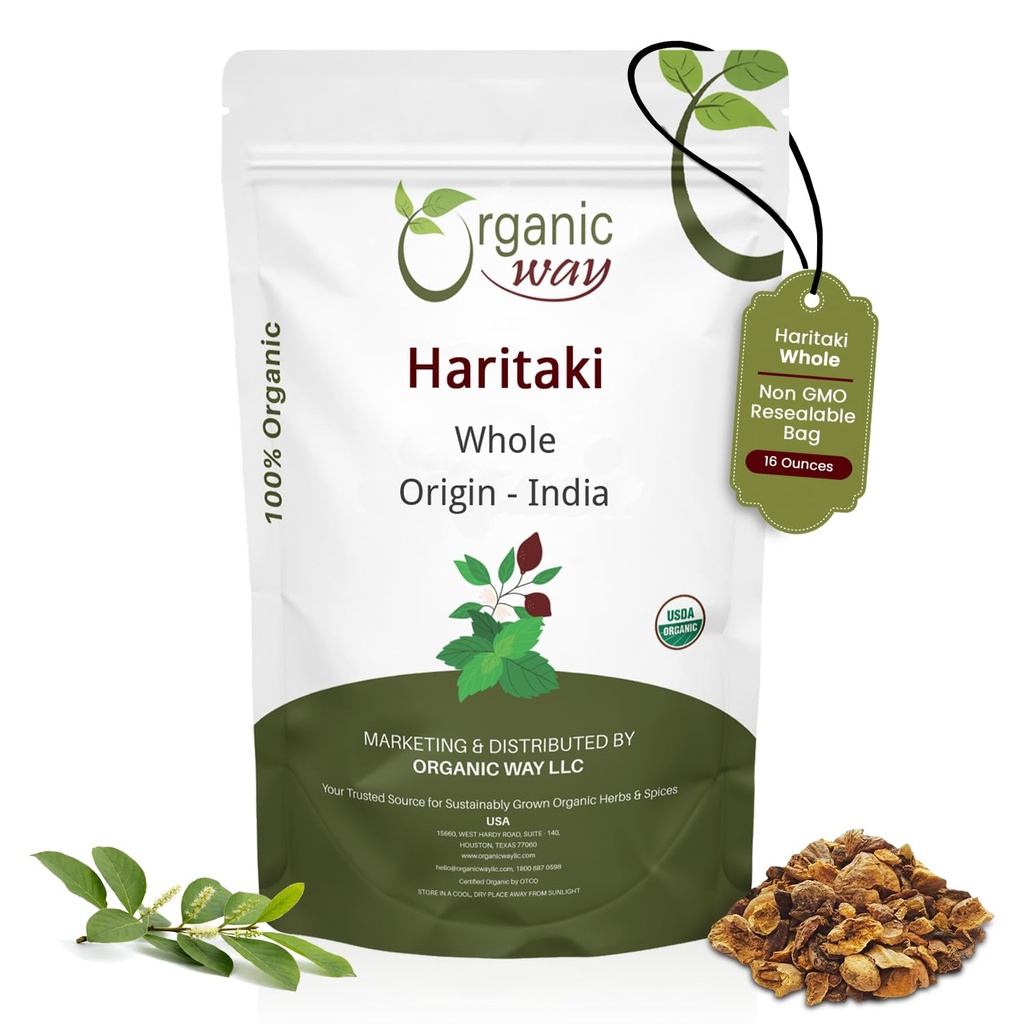 Organic Way Haritaki Hel (Chebulic Myrobalan)