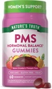 Nature 's Truth PMS Hormonal Balance Support Gummies for Women against 124; 60 Greve Budding 124; Vegan, Non- GMO & Gluten Free Supplement