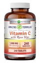 Amazing Formulas C-vitamin med Rose HIPS Supplement 124; 1000 Mg