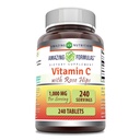 Amazing Formulas C-vitamin med Rose HIPS Supplement 124; 1000 Mg