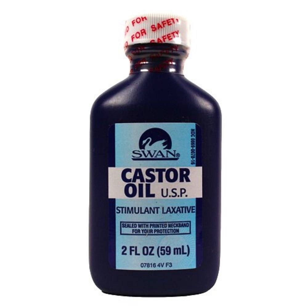 Svane Castor Oil - 2 oz flaske, (4 Pack)