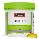 Swisse Soy Lecithin 1200mg Softgels Capsules Name 124; vedligeholder leversundhed og funktion *