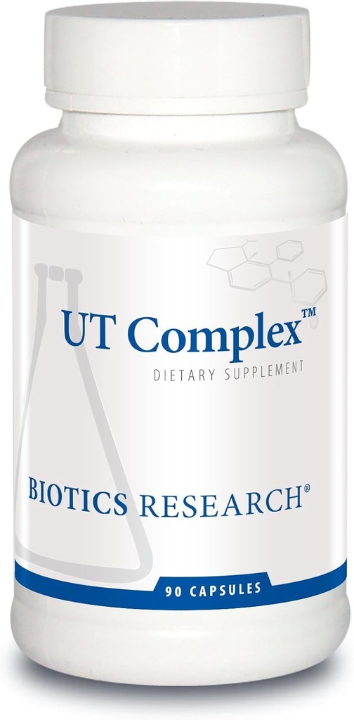 Biotics Research UT Complex ™ - Chrysanthemum, Couch Grass, Cornsilk, Zhu Ling og Buchu Extract, Urinary Tract Support, Nyre funktion, Renal Health. 90 Kapsler.
