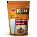 KILLI Haritaki konsekvente 124; Kadukkai sygdom 124; Myrobalan sygdom 124; Karakkaya sygdom 124; Terminalia chebula sygdom 124; Harad Powder, 100g