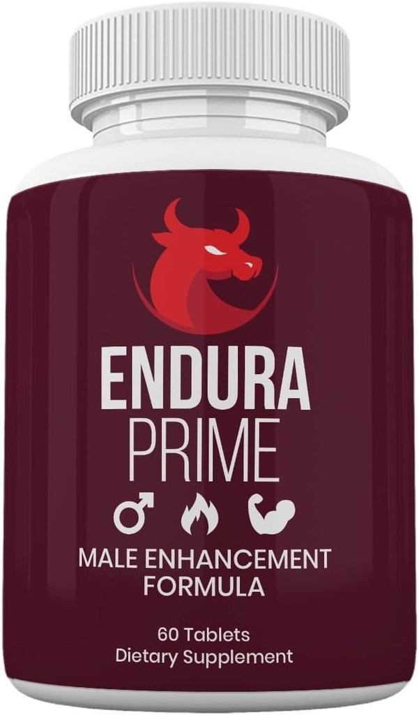 Endura Prime Pills, Endura Prime Male Supplement Advanced Formula, 60 Count